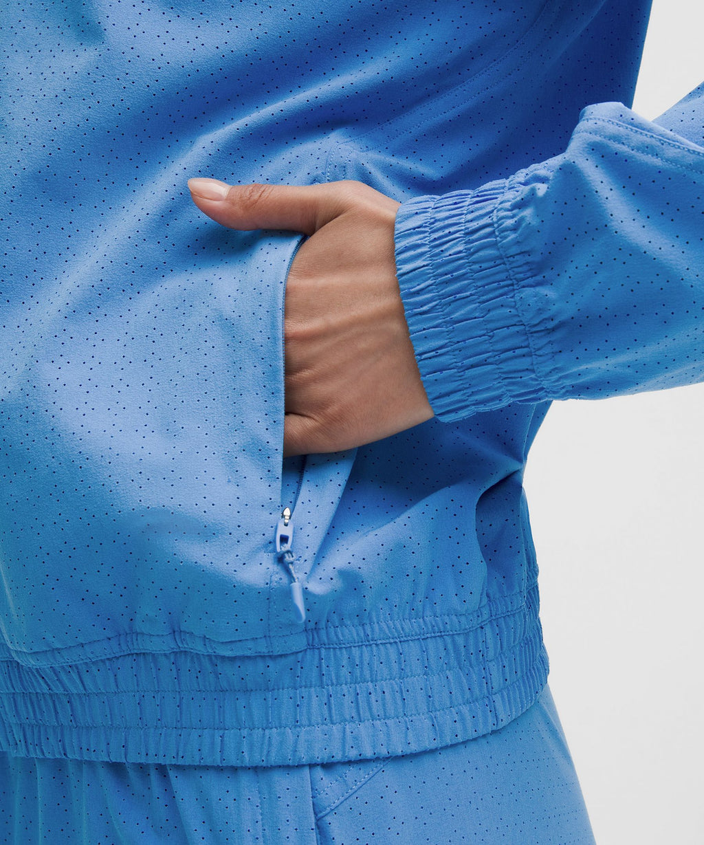 Adapted State Perforated Track Jacket