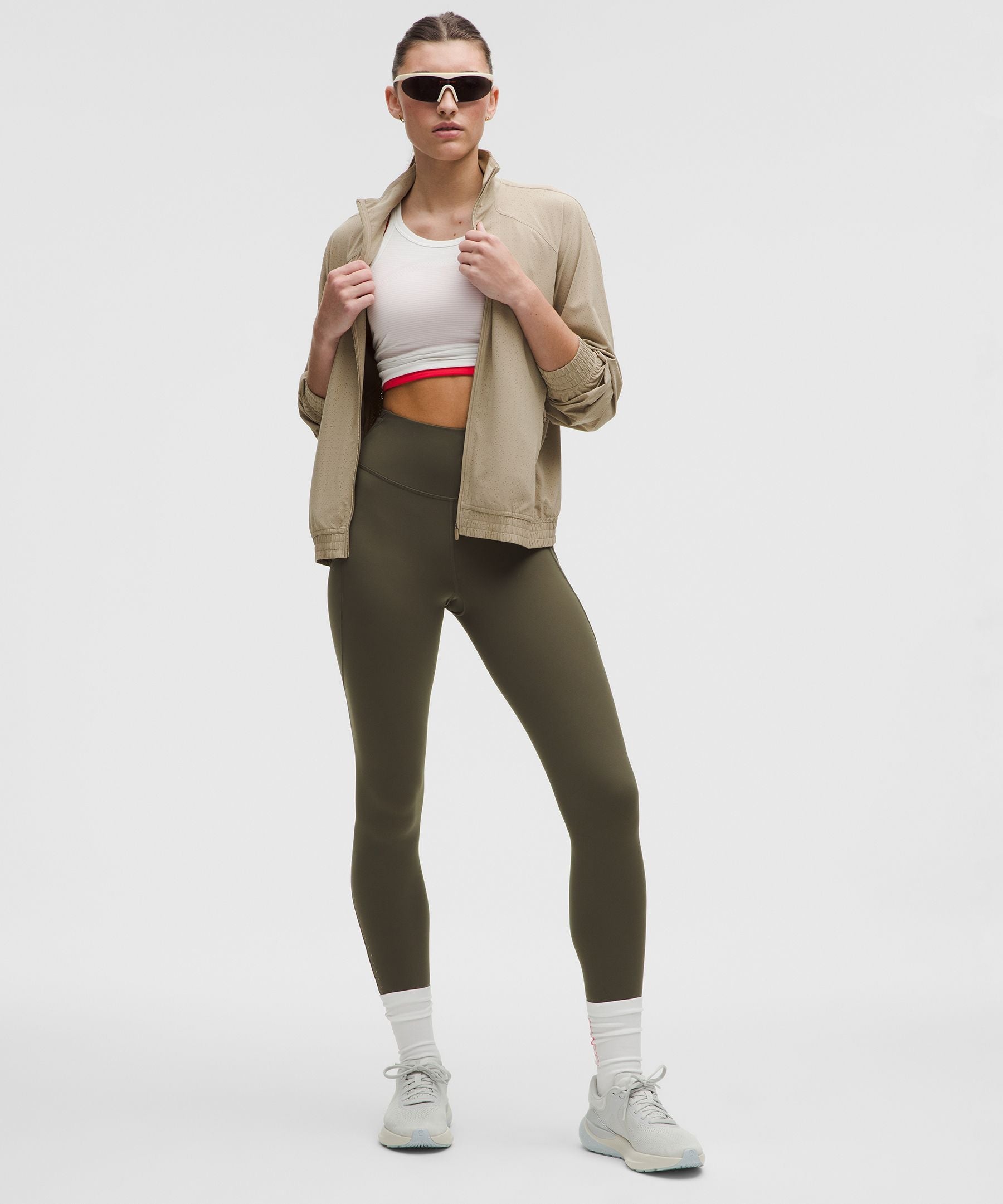 Adapted State Perforated Track Jacket