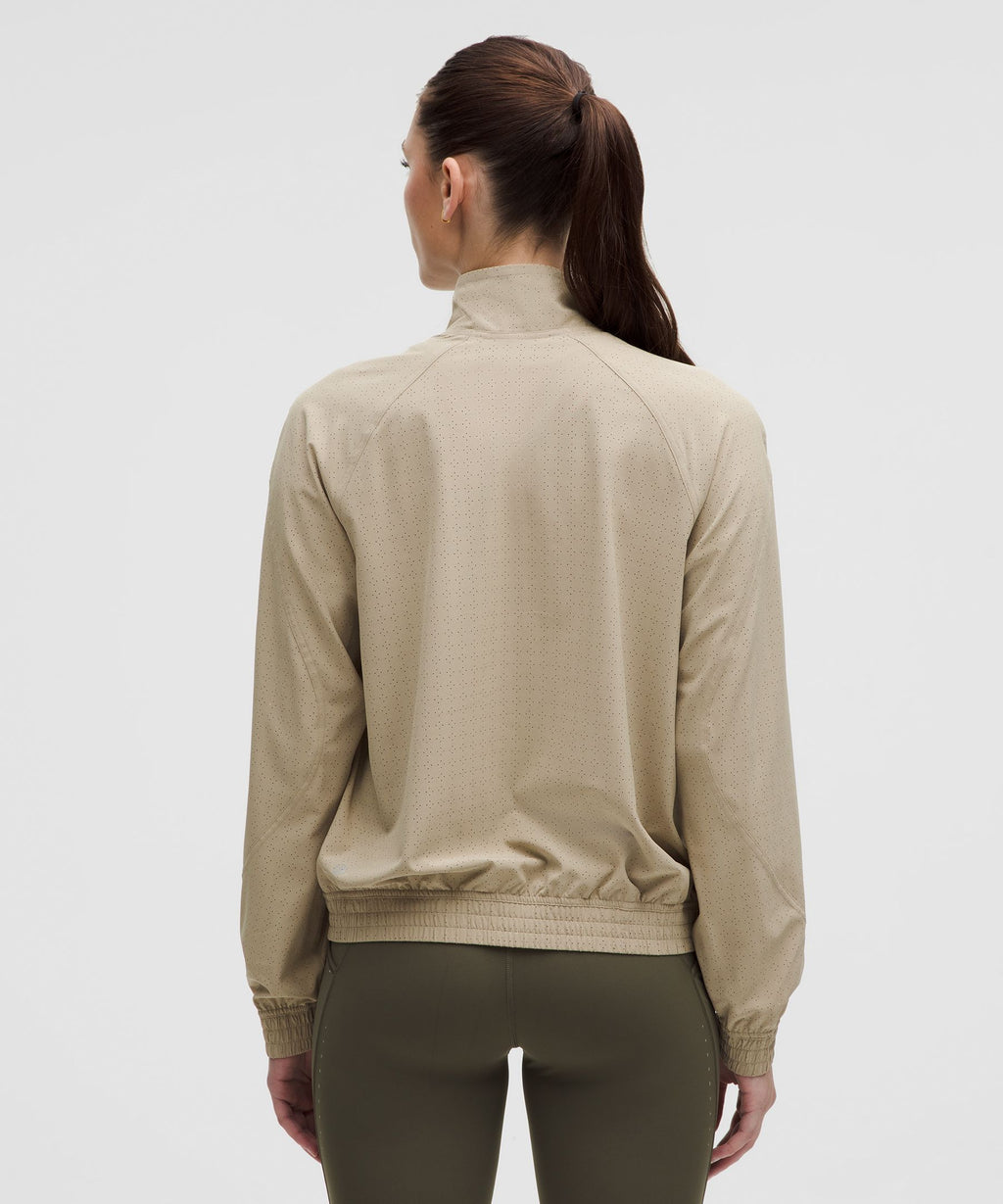 Adapted State Perforated Track Jacket