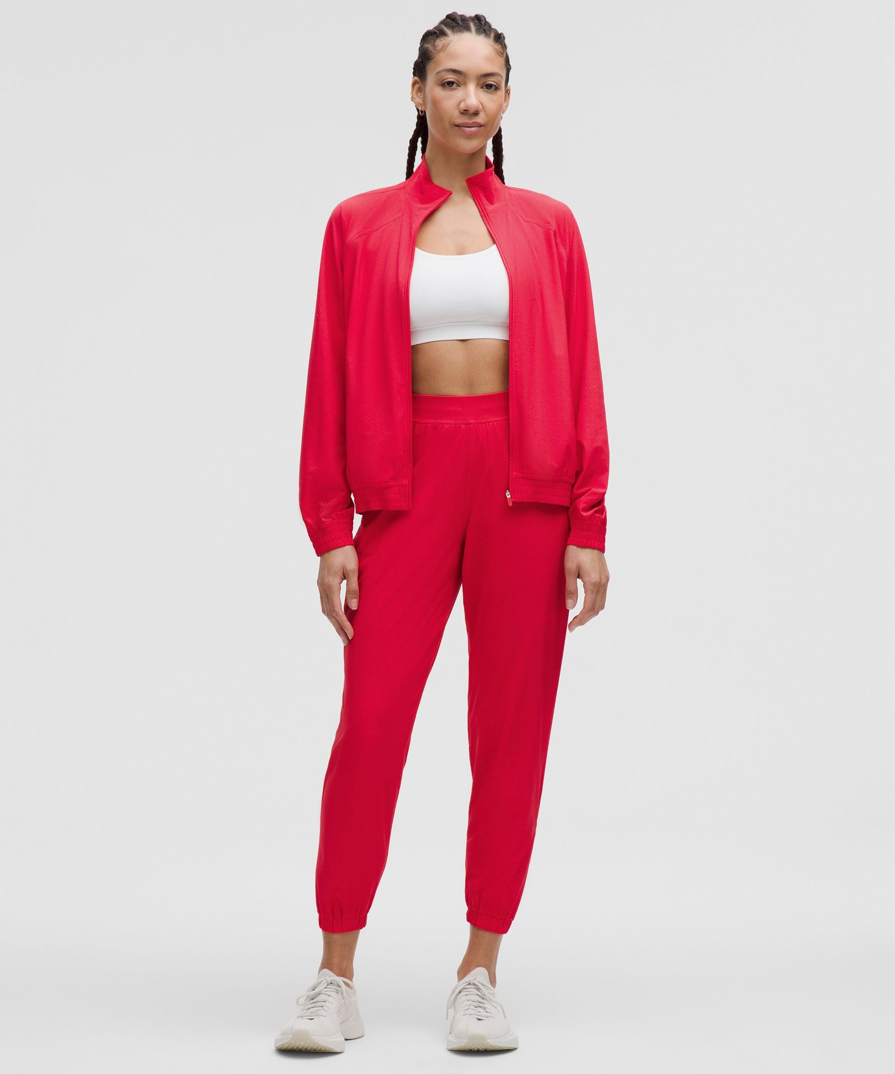 Adapted State Perforated Track Jacket