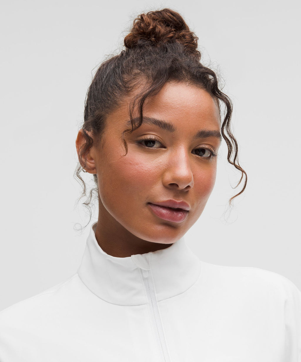 UV-Protective Cinch-Waist Running Jacket