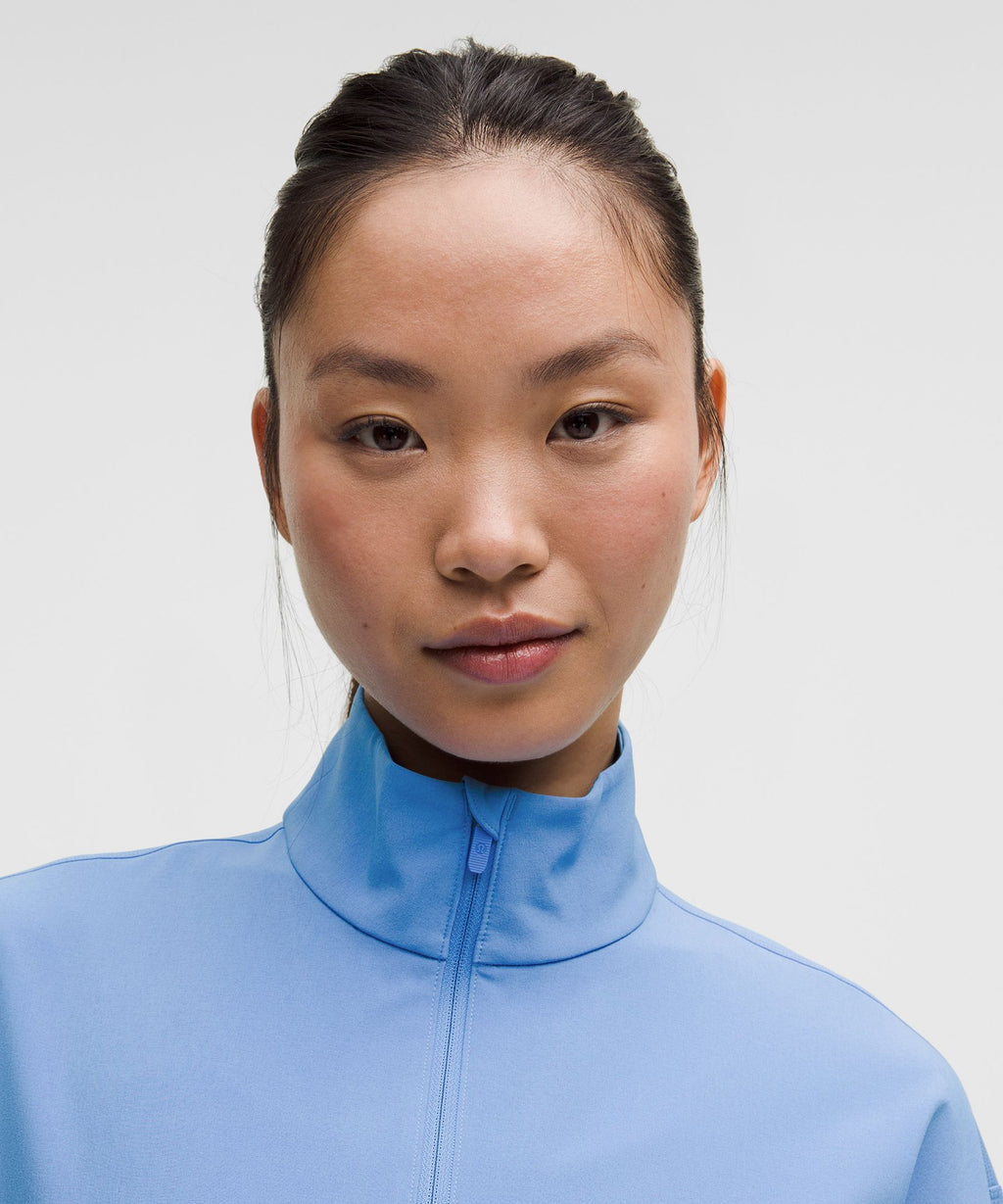 UV-Protective Cinch-Waist Running Jacket