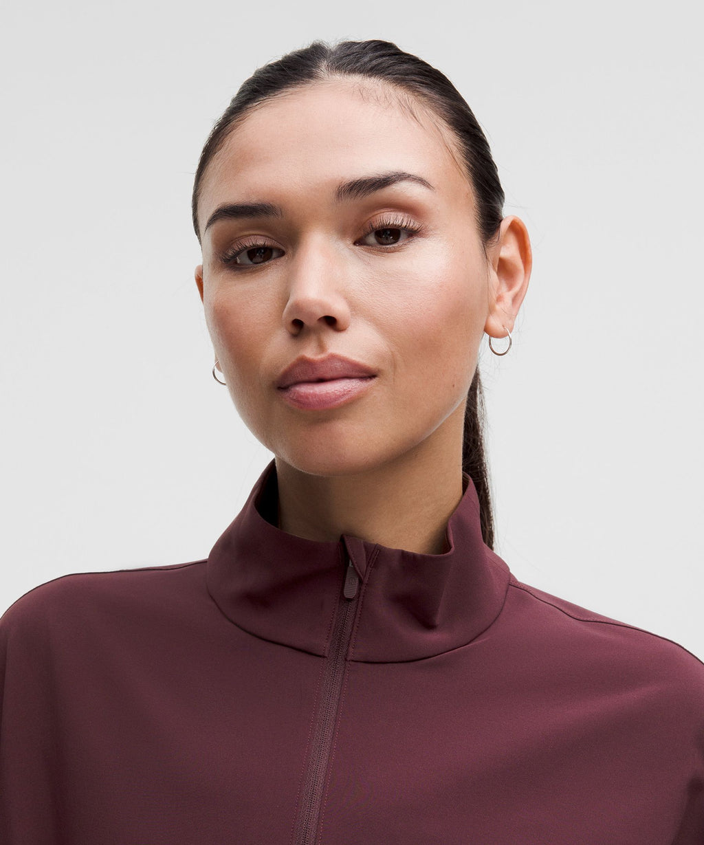 UV-Protective Cinch-Waist Running Jacket