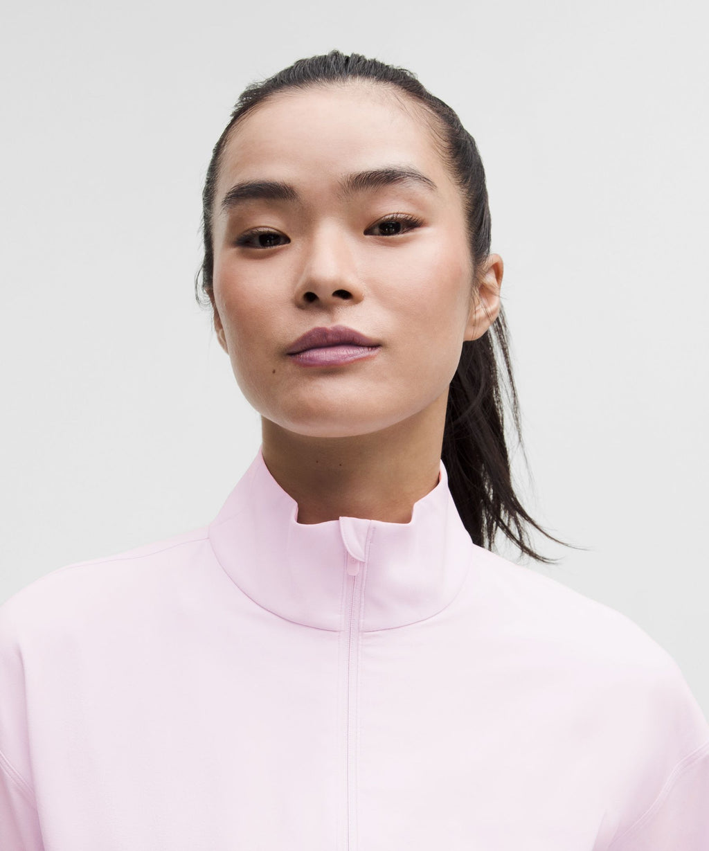 UV-Protective Cinch-Waist Running Jacket