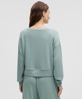 BeCalm Scoop-Neck Pullover