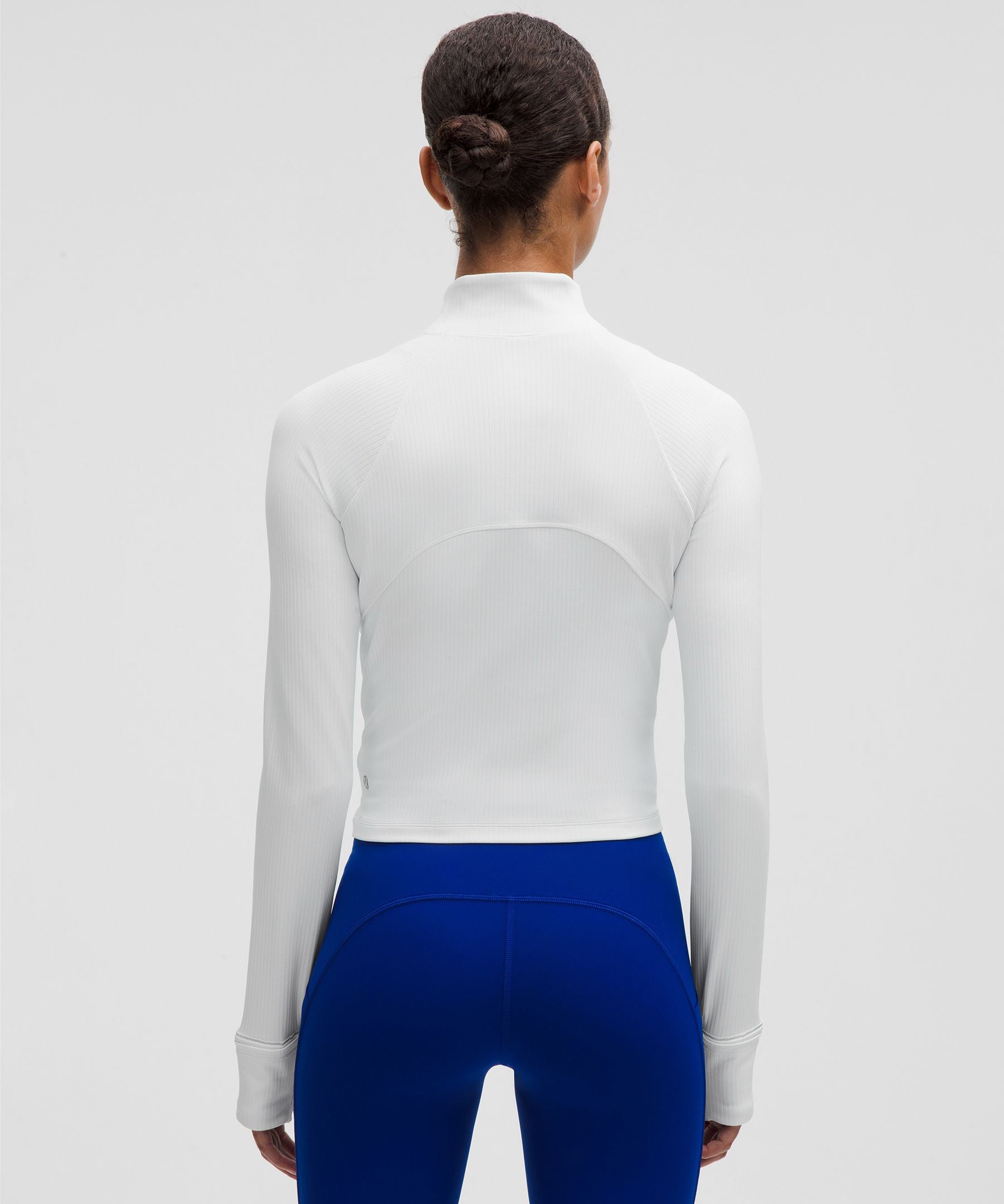 It's Rulu Ribbed Cropped Half Zip *Updated