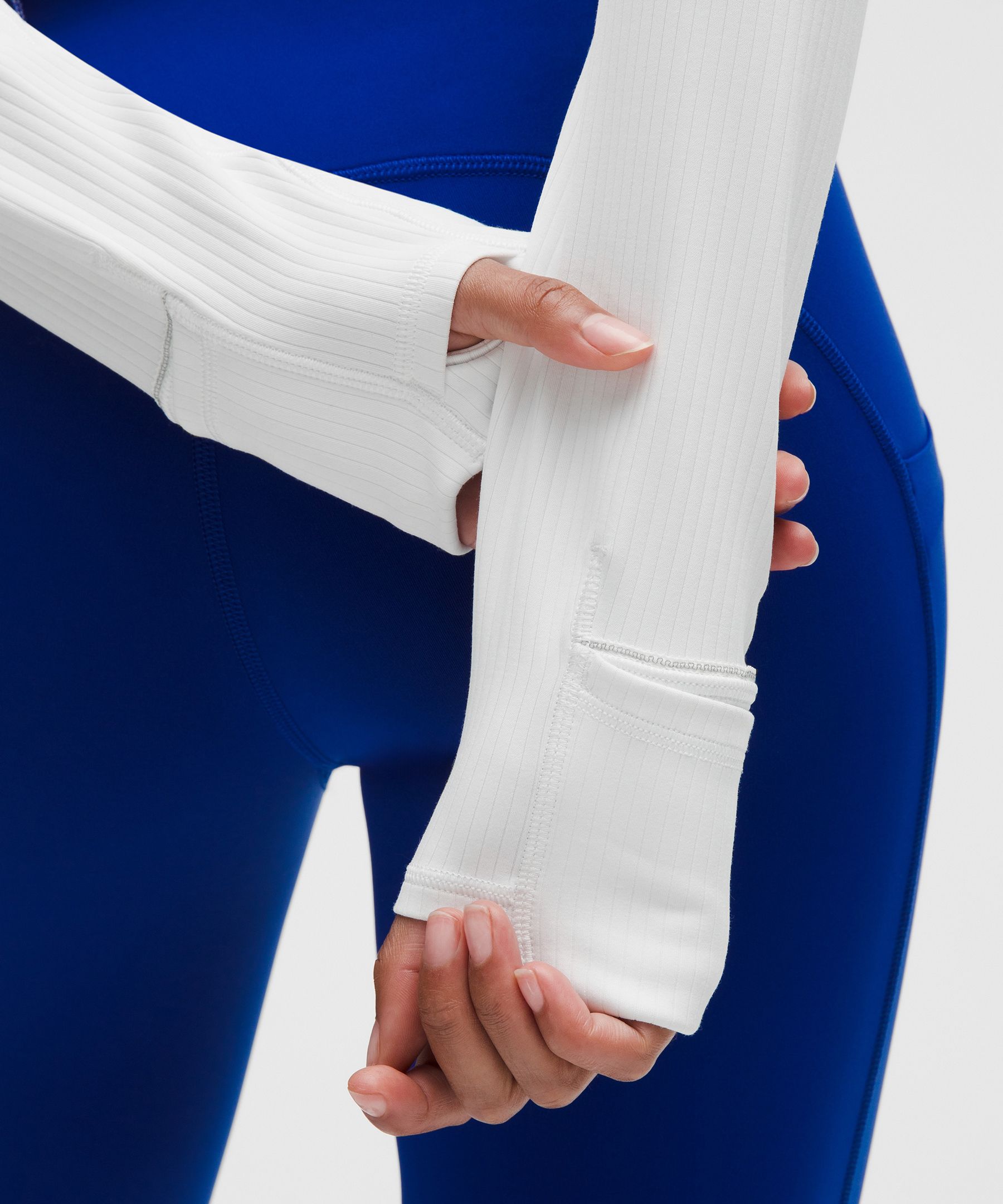 It's Rulu Ribbed Cropped Half Zip *Updated