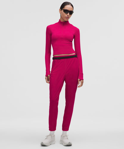 It's Rulu Ribbed Cropped Half Zip *Updated