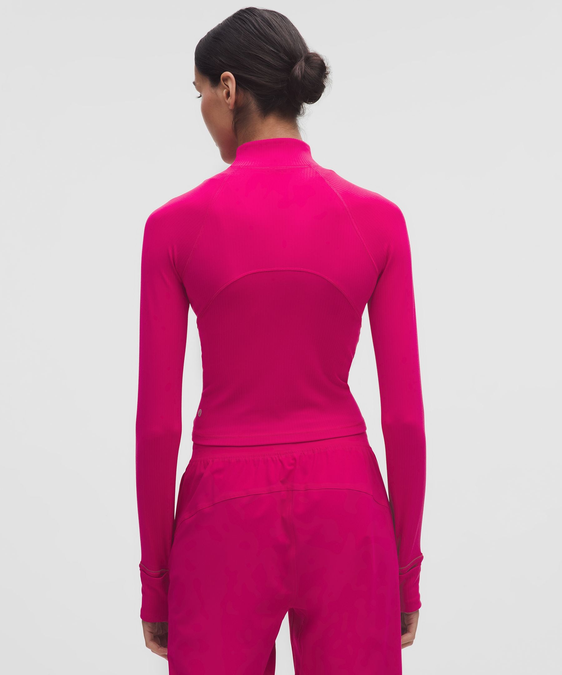 It's Rulu Ribbed Cropped Half Zip *Updated