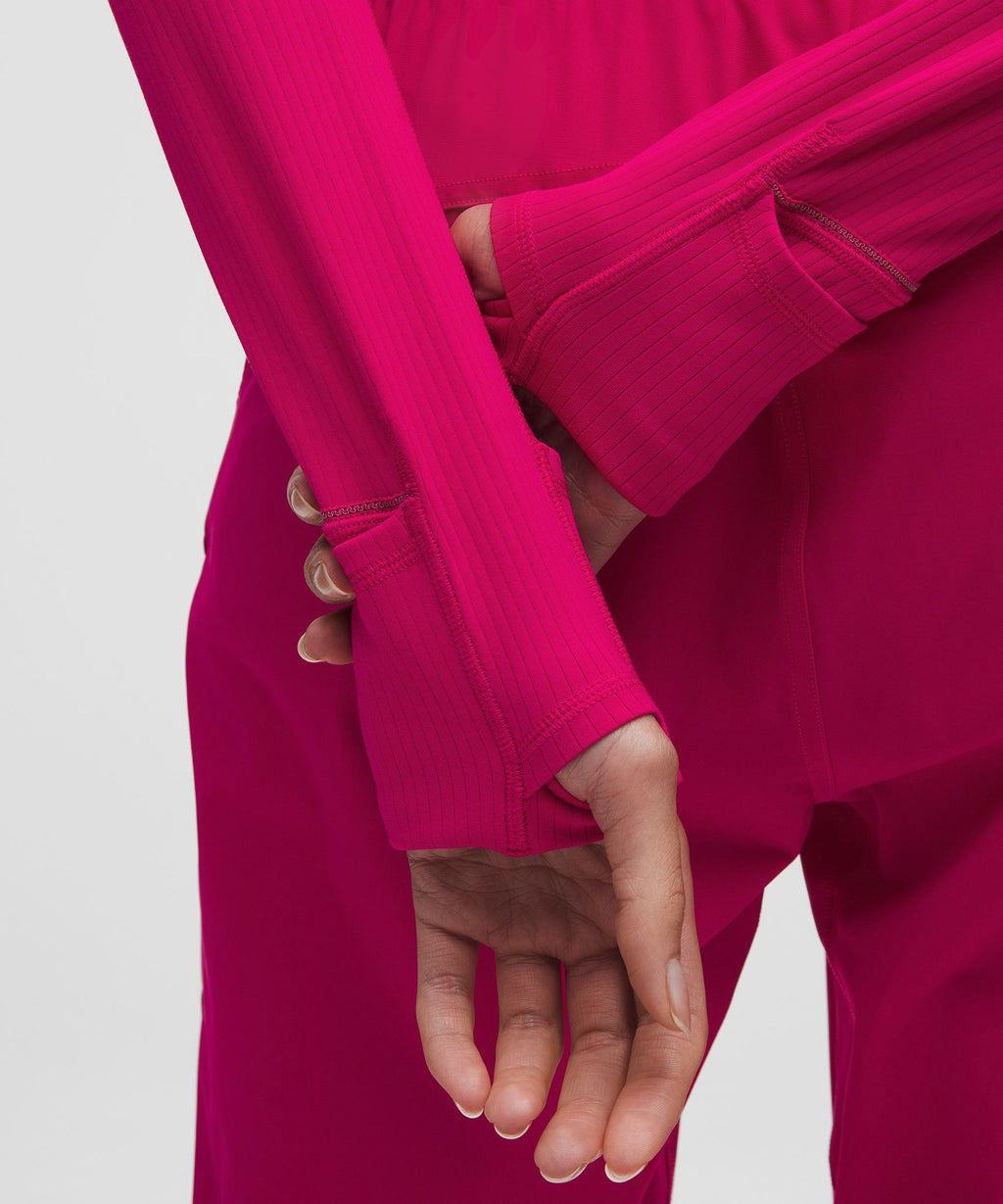 It's Rulu Ribbed Cropped Half Zip *Updated