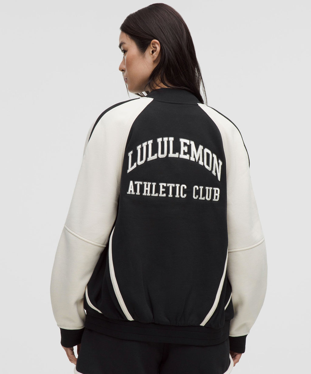 Scuba Oversized Collegiate Jacket *Graphic