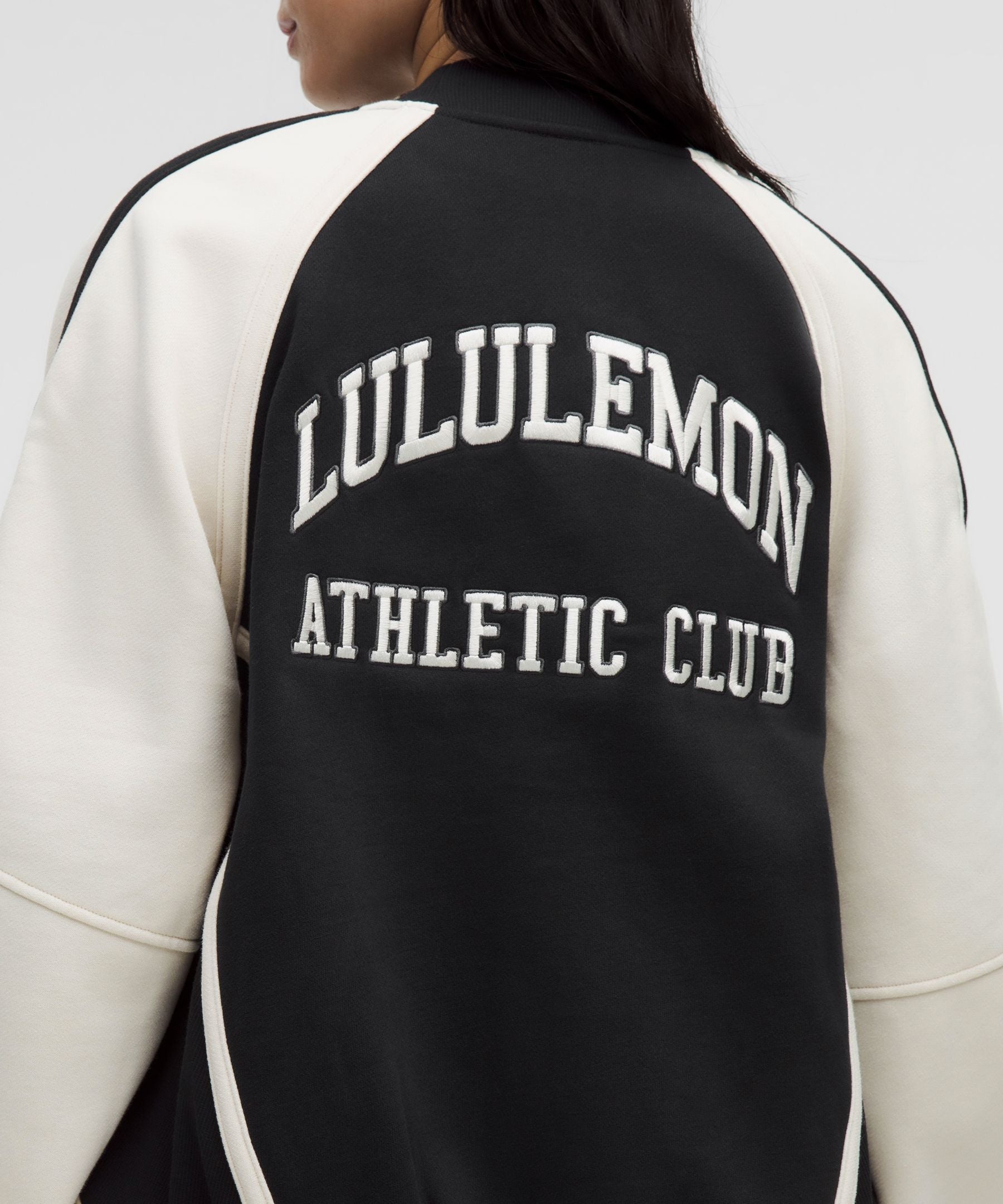 Scuba Oversized Collegiate Jacket *Graphic
