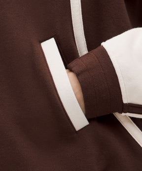 Scuba Oversized Collegiate Jacket *Graphic
