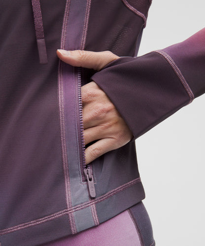 Define Cropped Hooded Jacket *Mesh