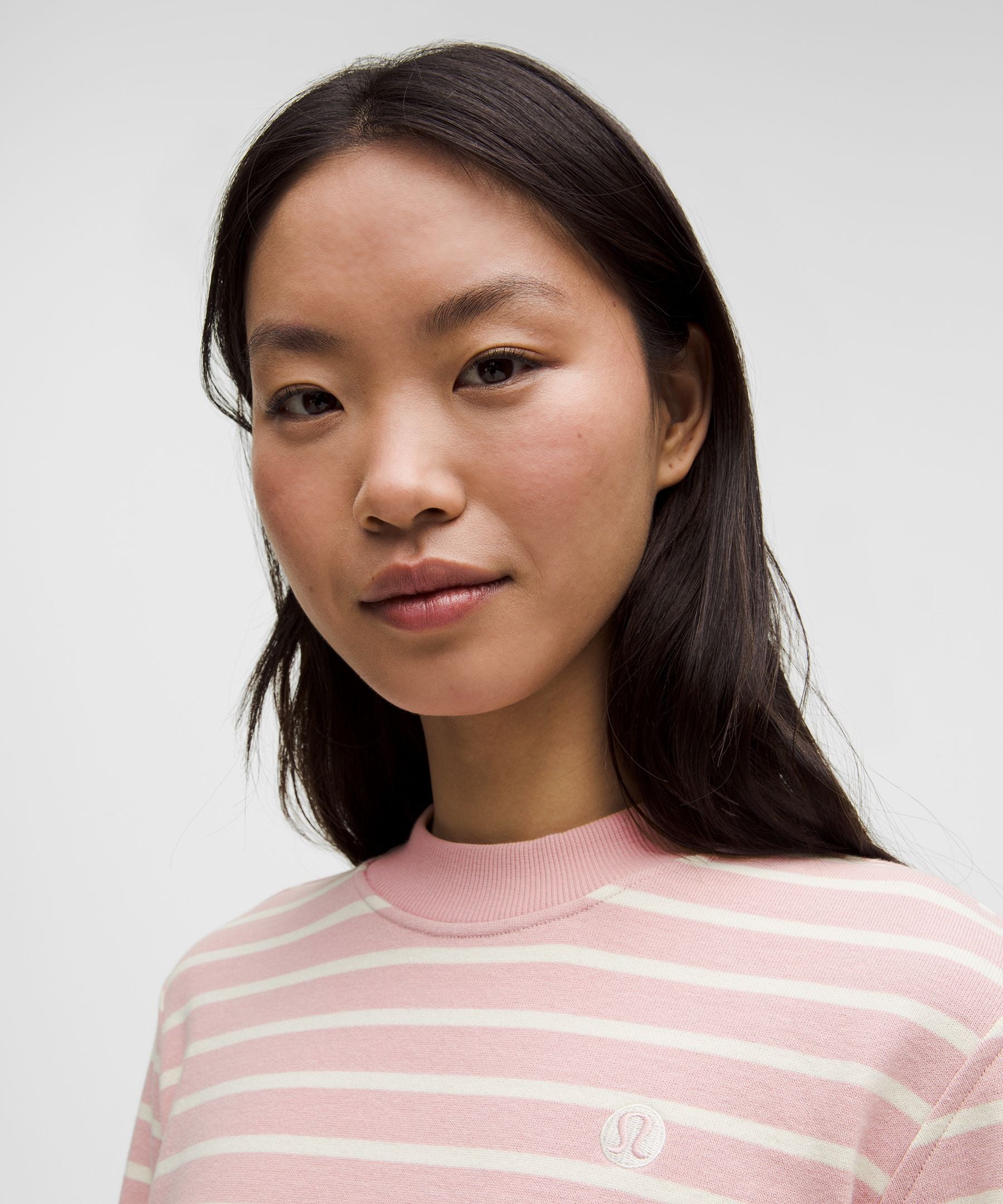 Cotton French Terry Crewneck Pullover