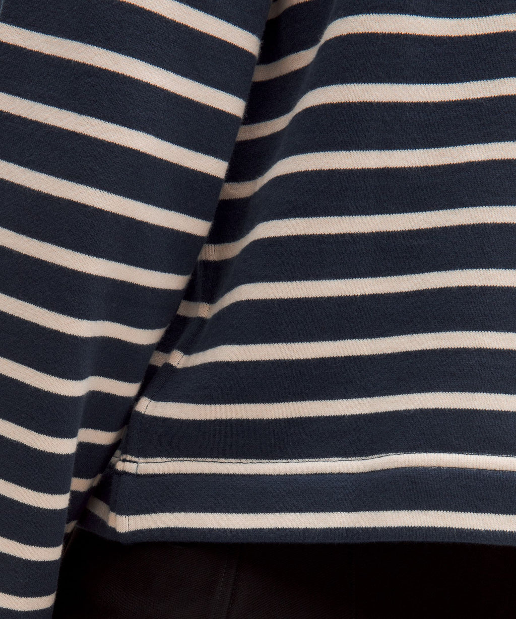 Cotton French Terry Crewneck Pullover