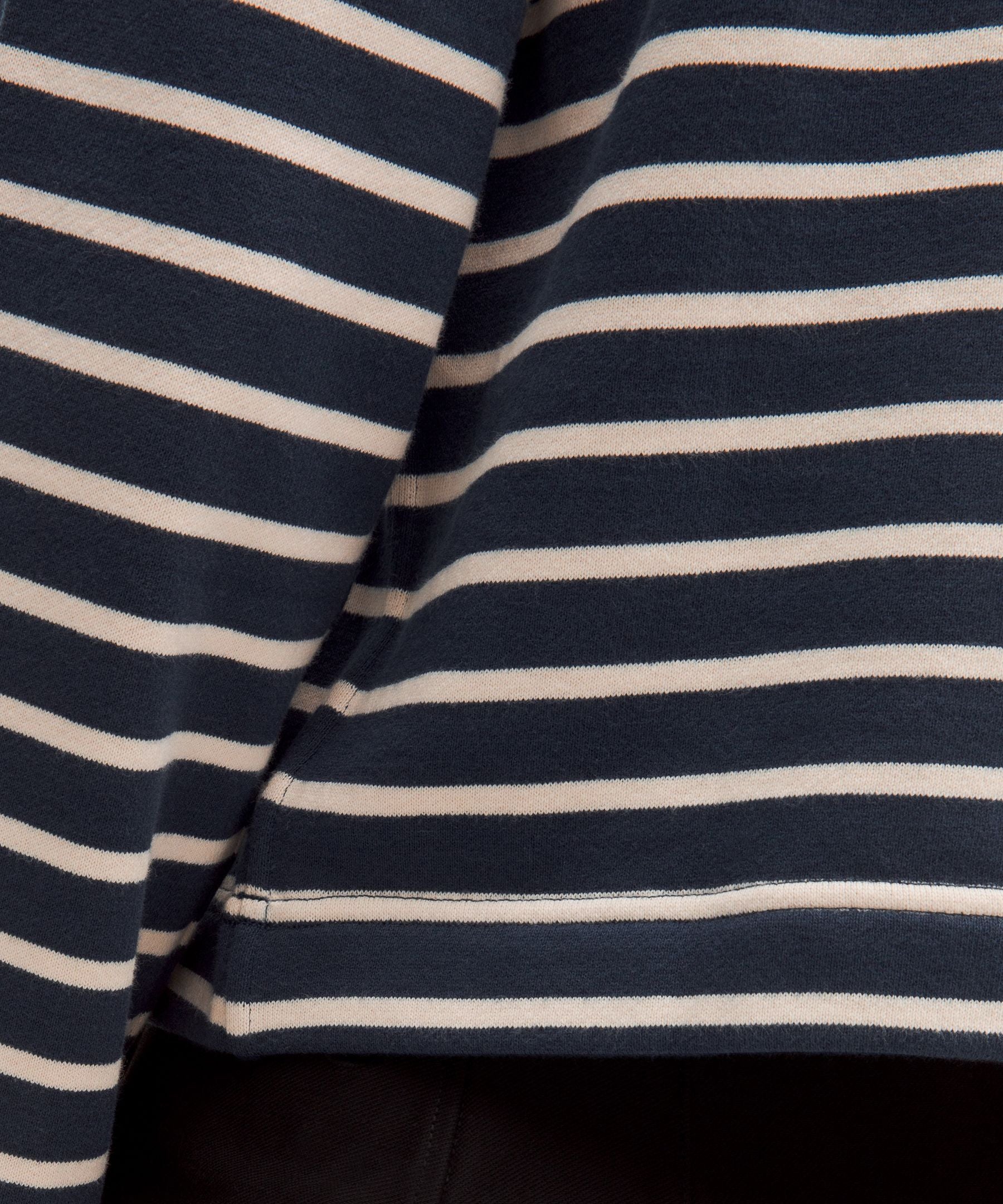 Cotton French Terry Crewneck Pullover