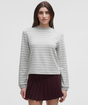 Cotton French Terry Crewneck Pullover
