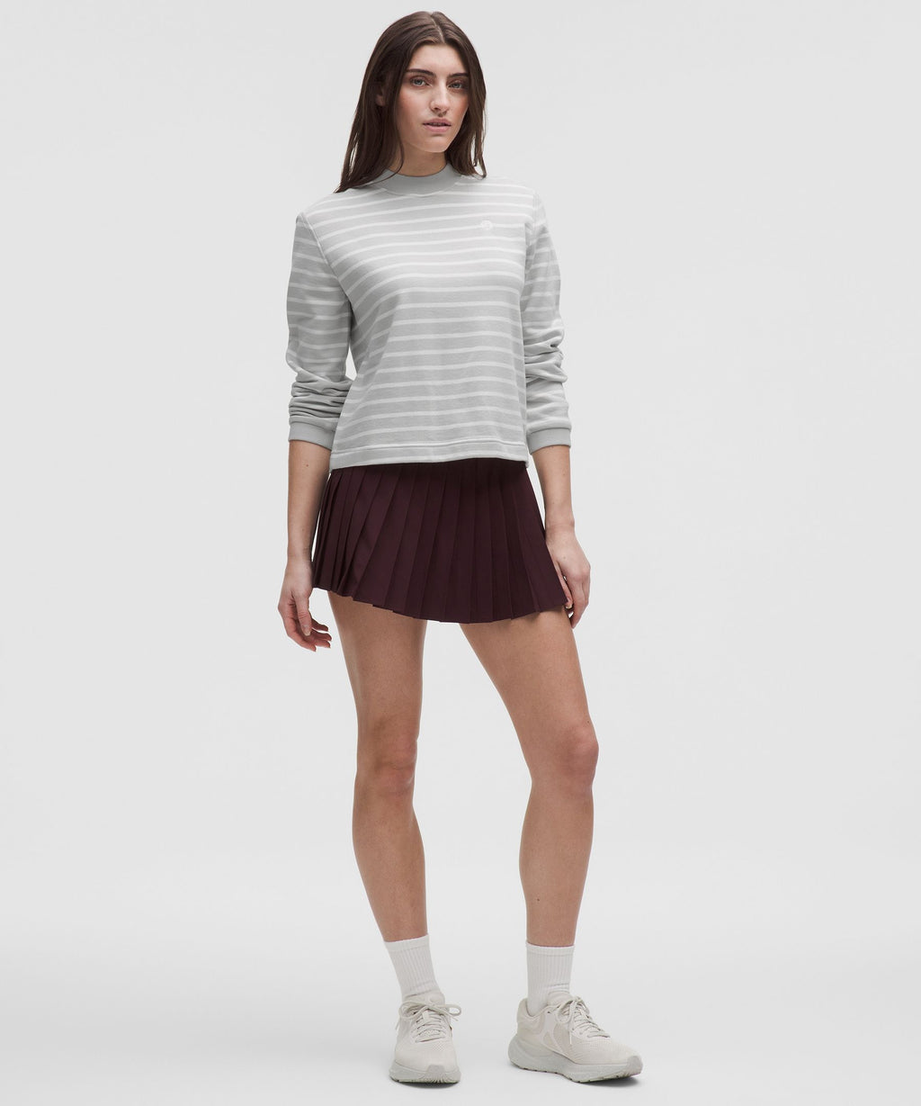 Cotton French Terry Crewneck Pullover