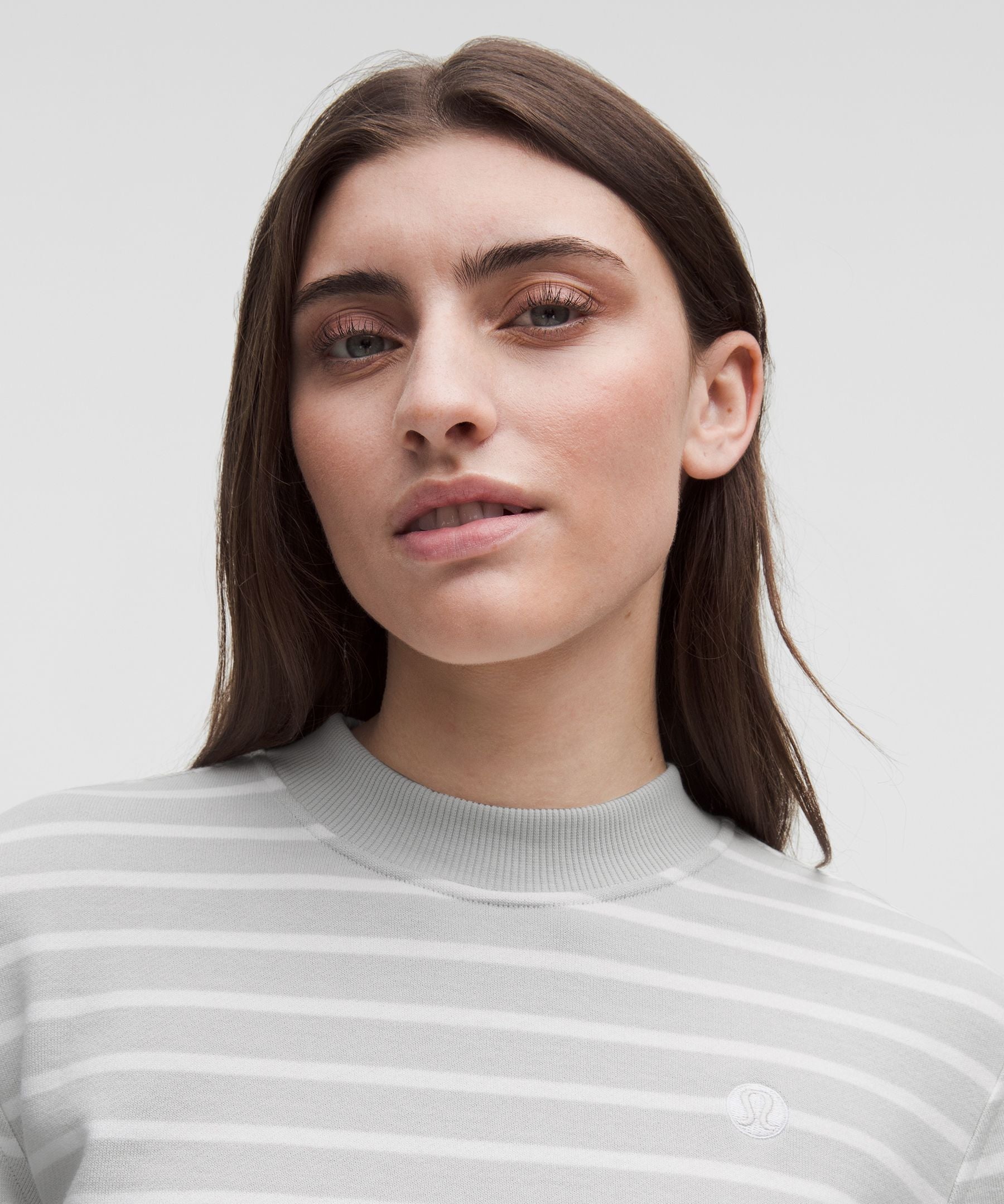 Cotton French Terry Crewneck Pullover