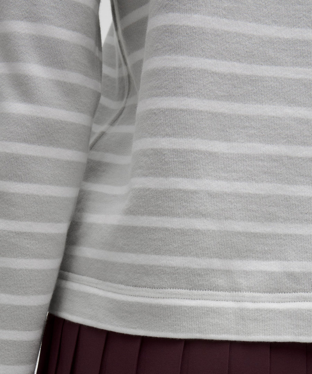 Cotton French Terry Crewneck Pullover