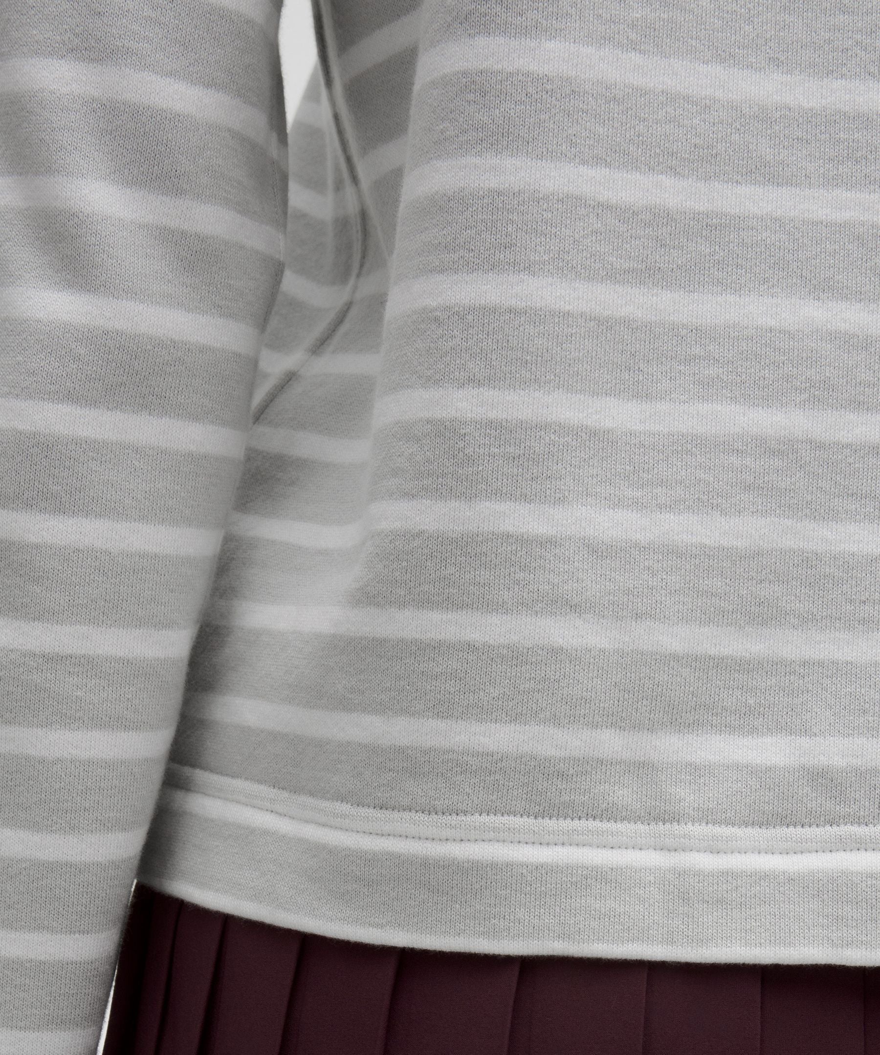 Cotton French Terry Crewneck Pullover