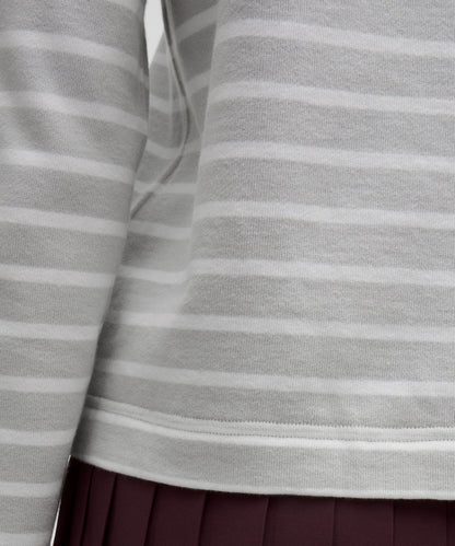 Cotton French Terry Crewneck Pullover