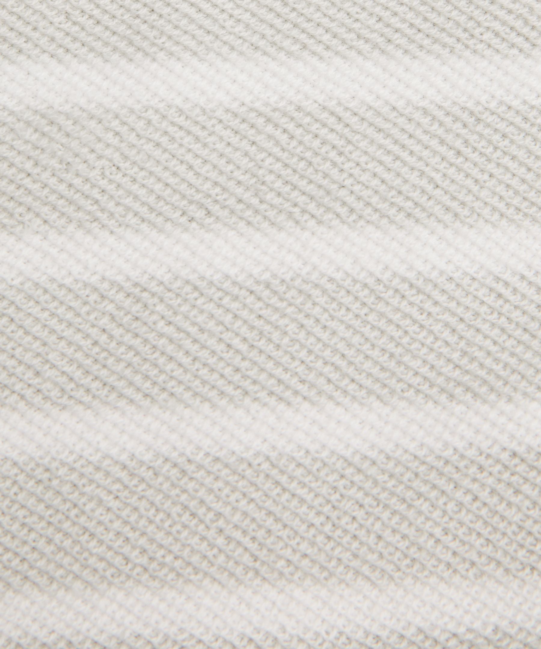 Cotton French Terry Cropped Half Zip