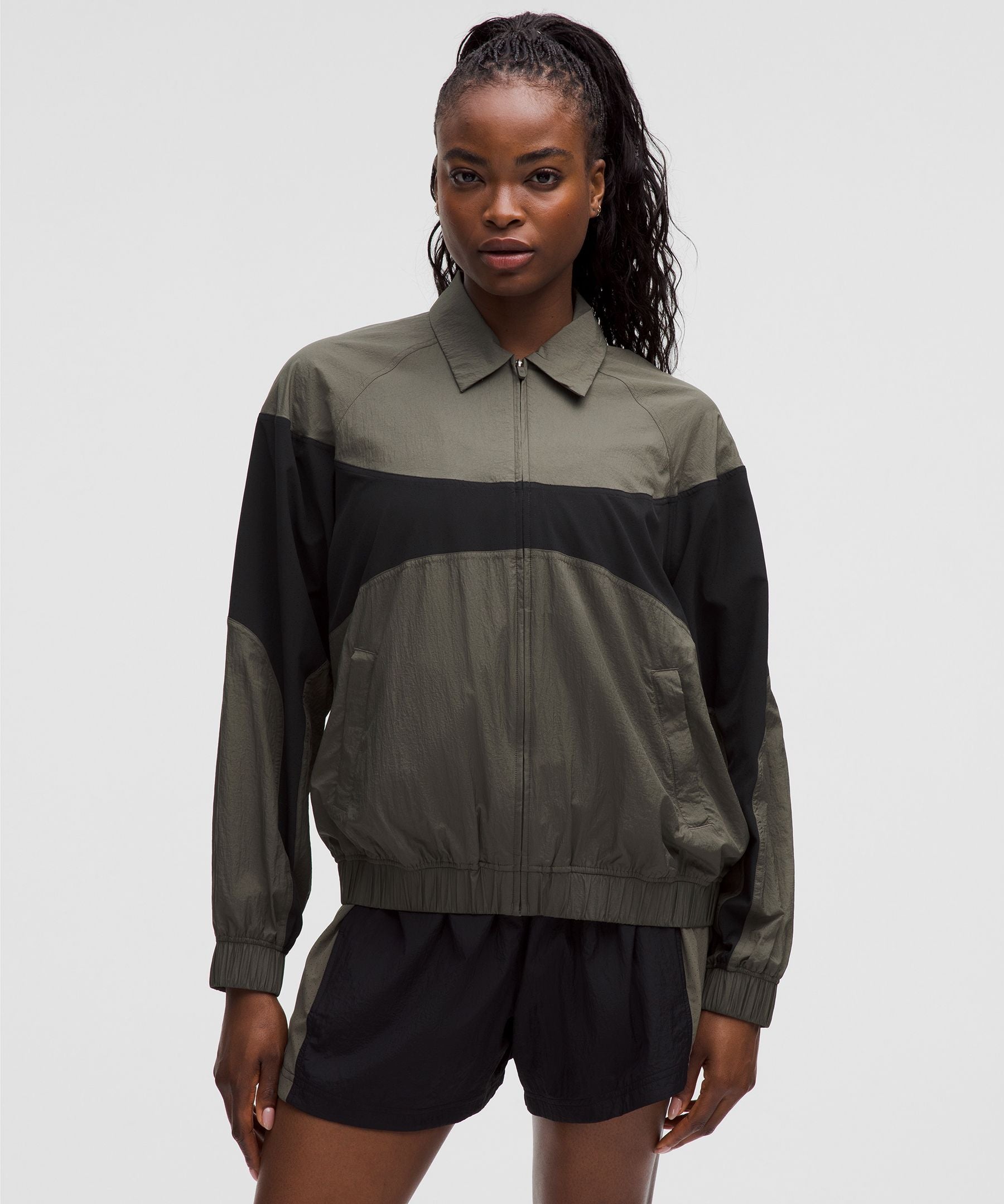Nylon Collared Jacket *Retro Remix Set