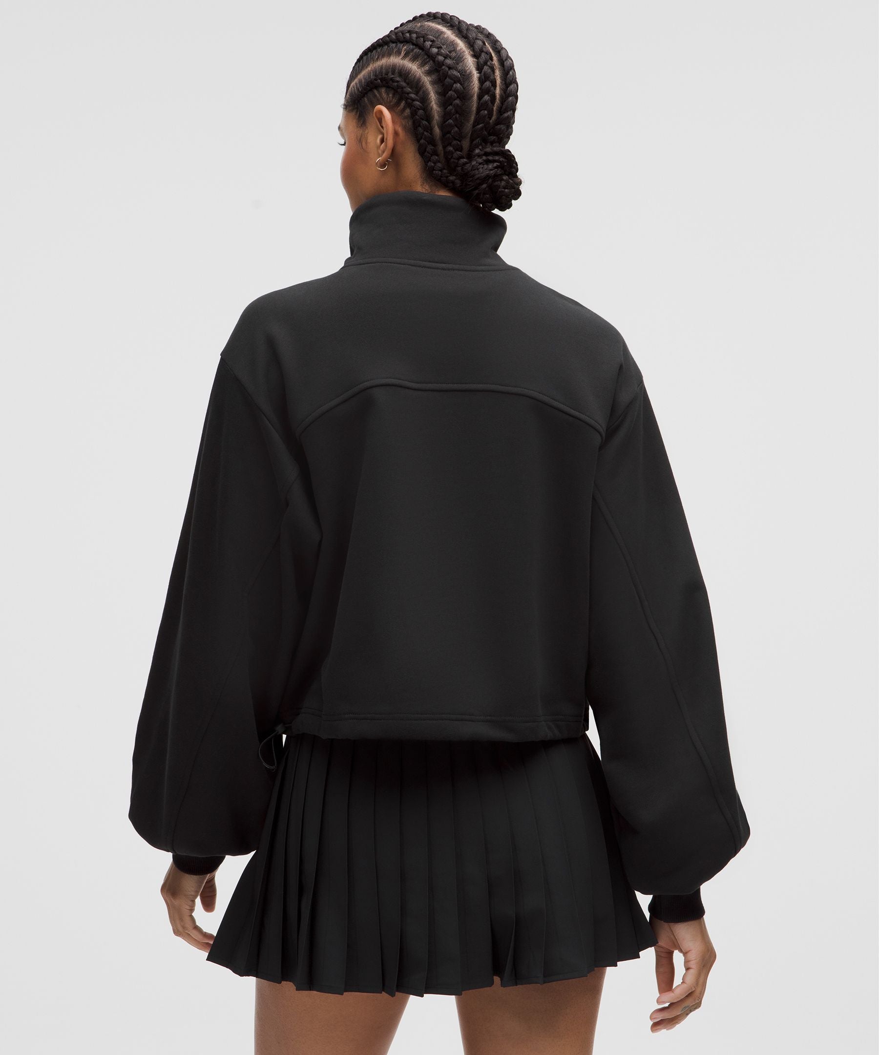 Cotton Terry Tennis Half Zip