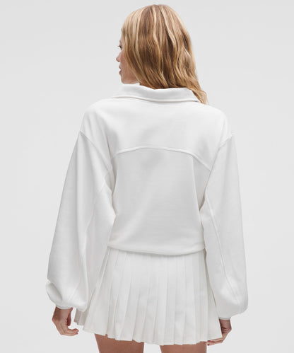 Cotton Terry Tennis Half Zip