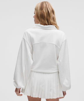 Cotton Terry Tennis Half Zip