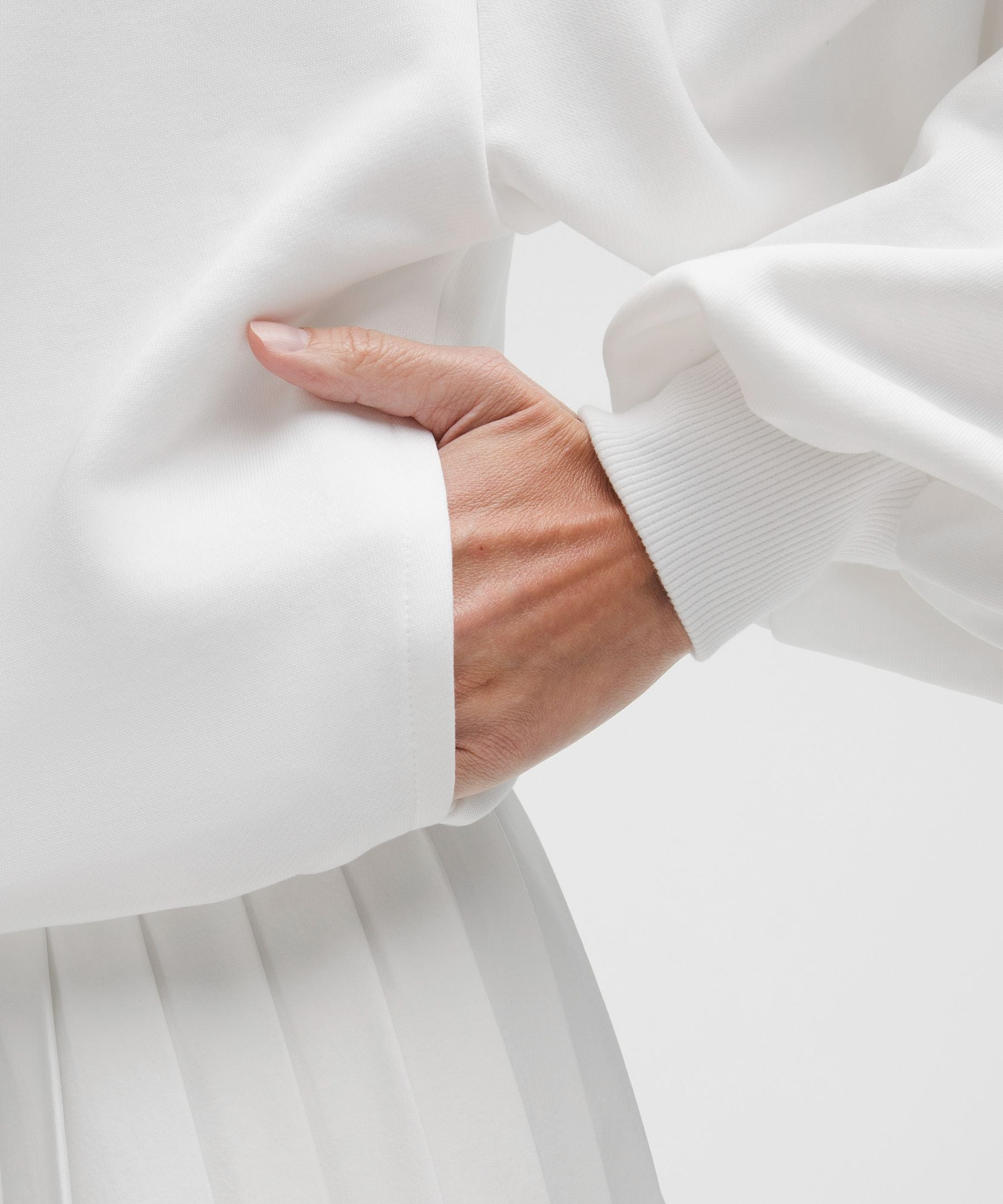 Cotton Terry Tennis Half Zip