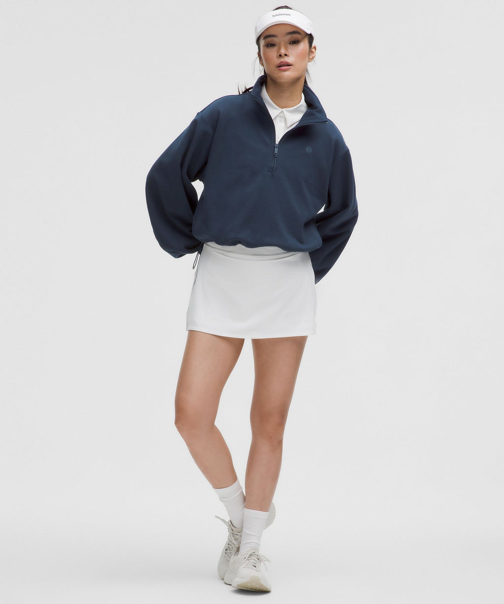 Cotton Terry Tennis Half Zip