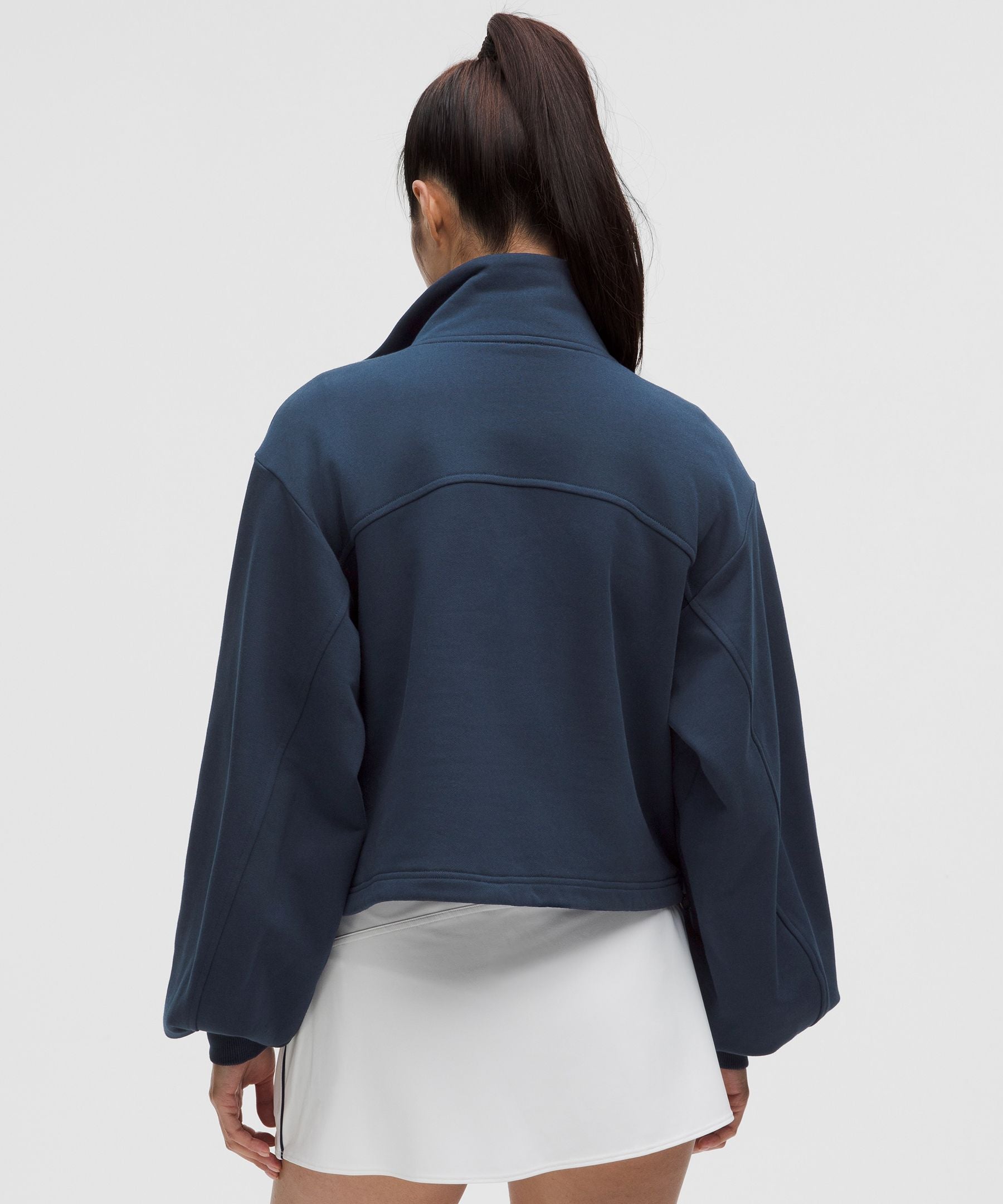 Cotton Terry Tennis Half Zip