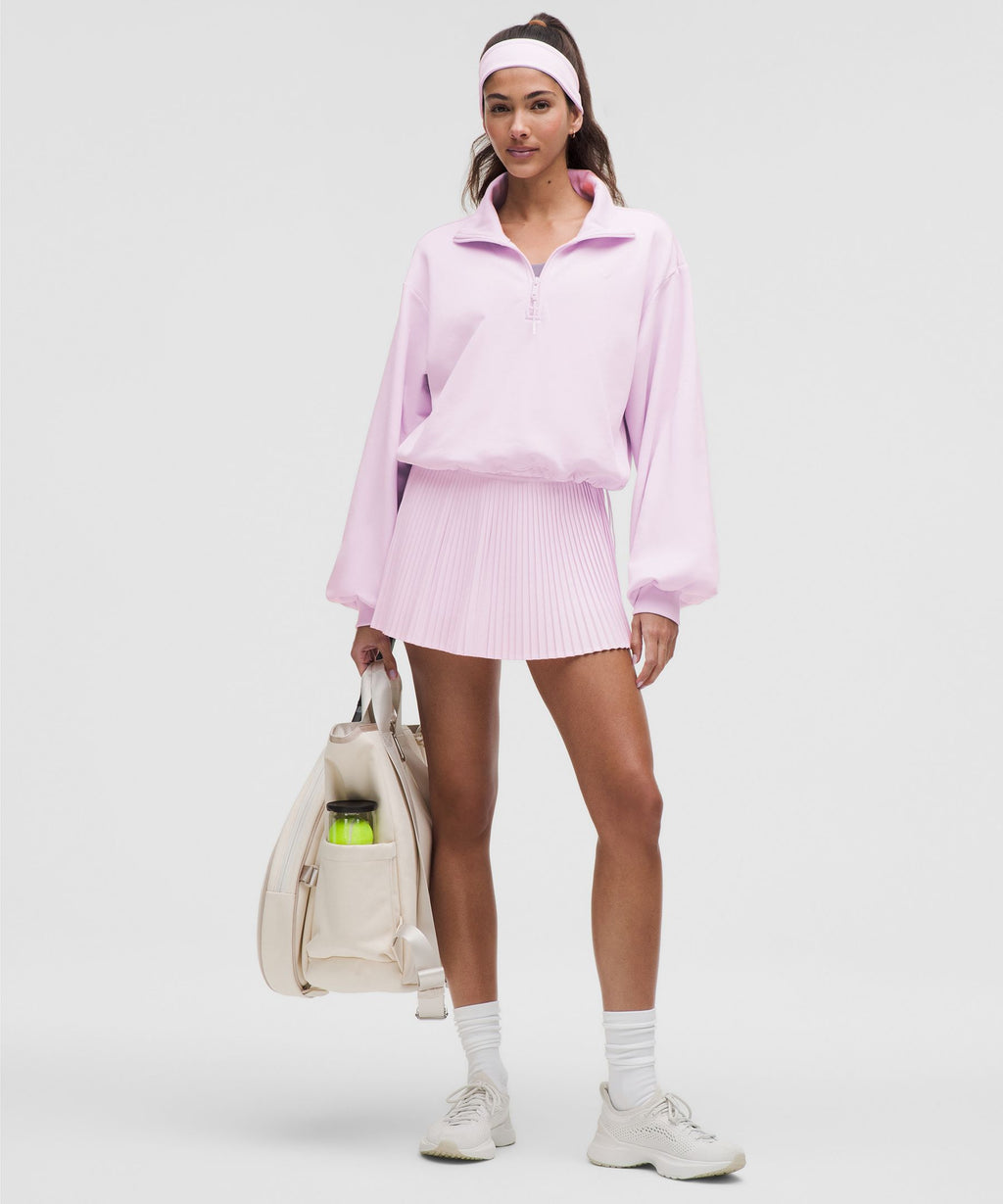 Cotton Terry Tennis Half Zip