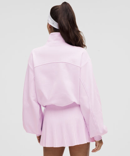 Cotton Terry Tennis Half Zip
