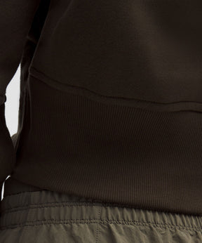 Scuba Cropped Wrap Pullover Hoodie