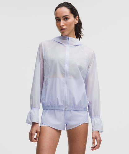 Translucent Hooded Jacket