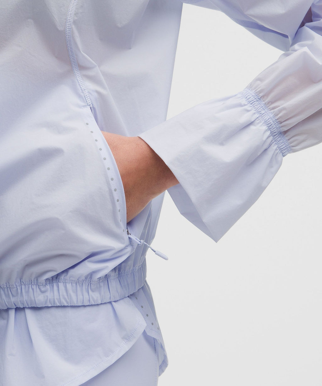 Translucent Hooded Jacket