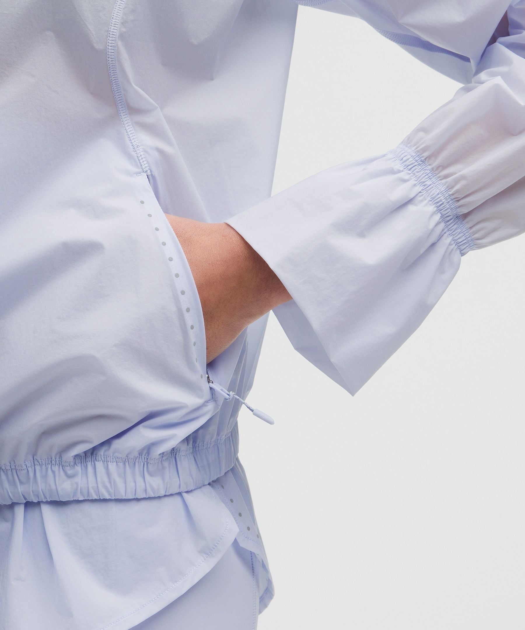 Translucent Hooded Jacket