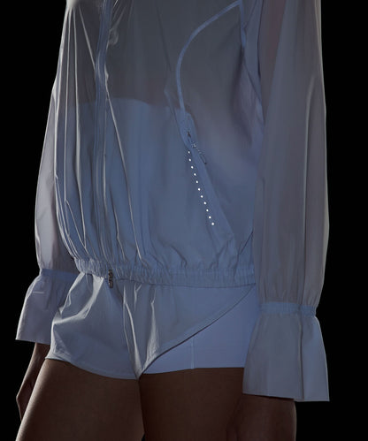 Translucent Hooded Jacket