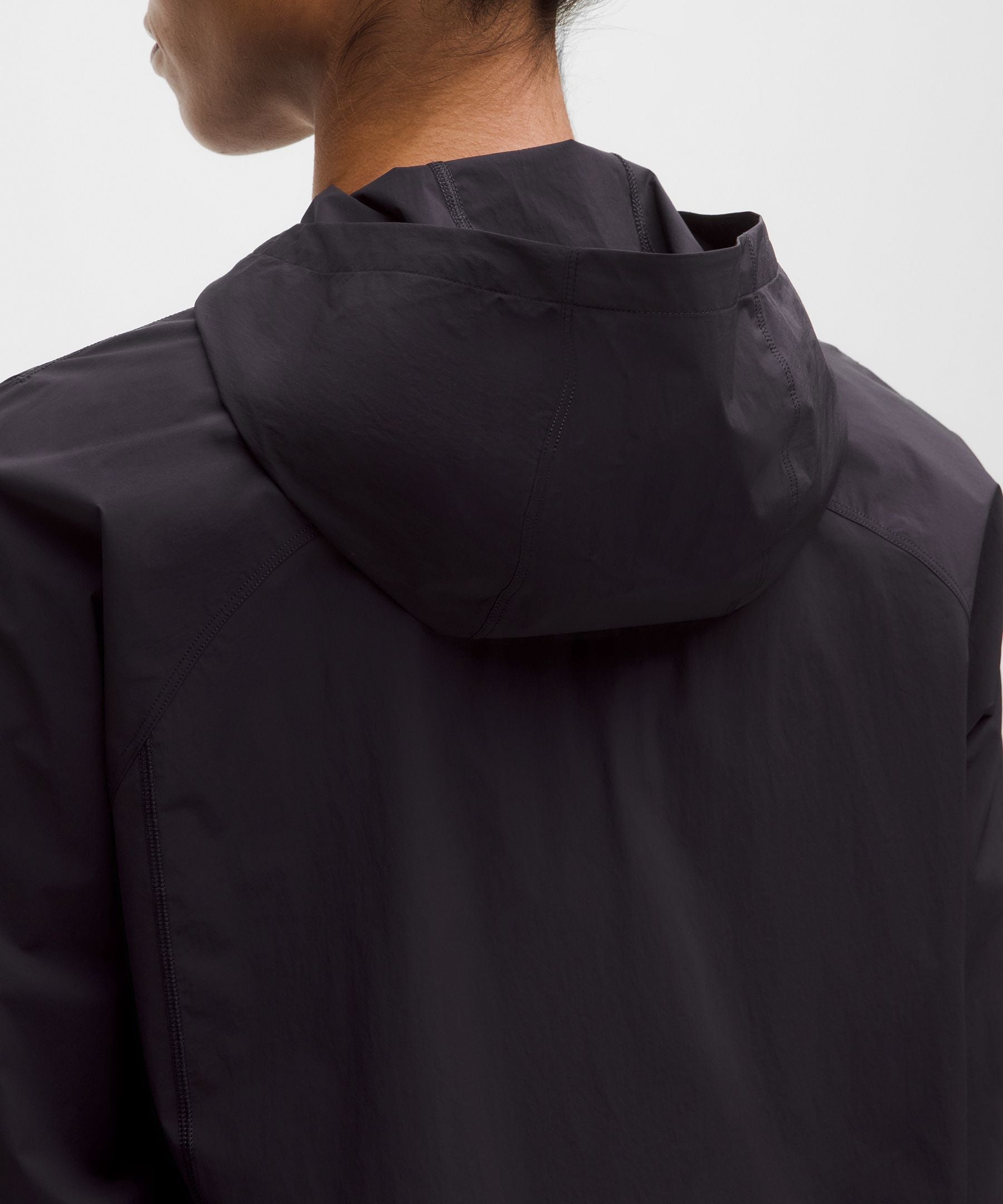 Translucent Hooded Jacket