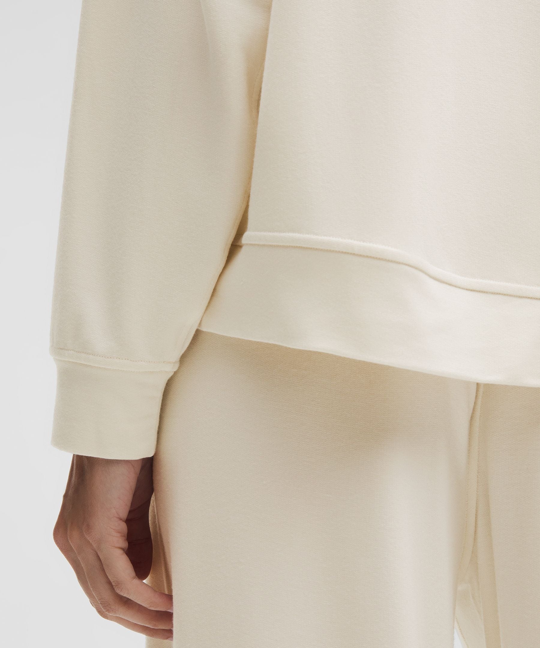 BeCalm Oversized Boatneck Long-Sleeve Shirt