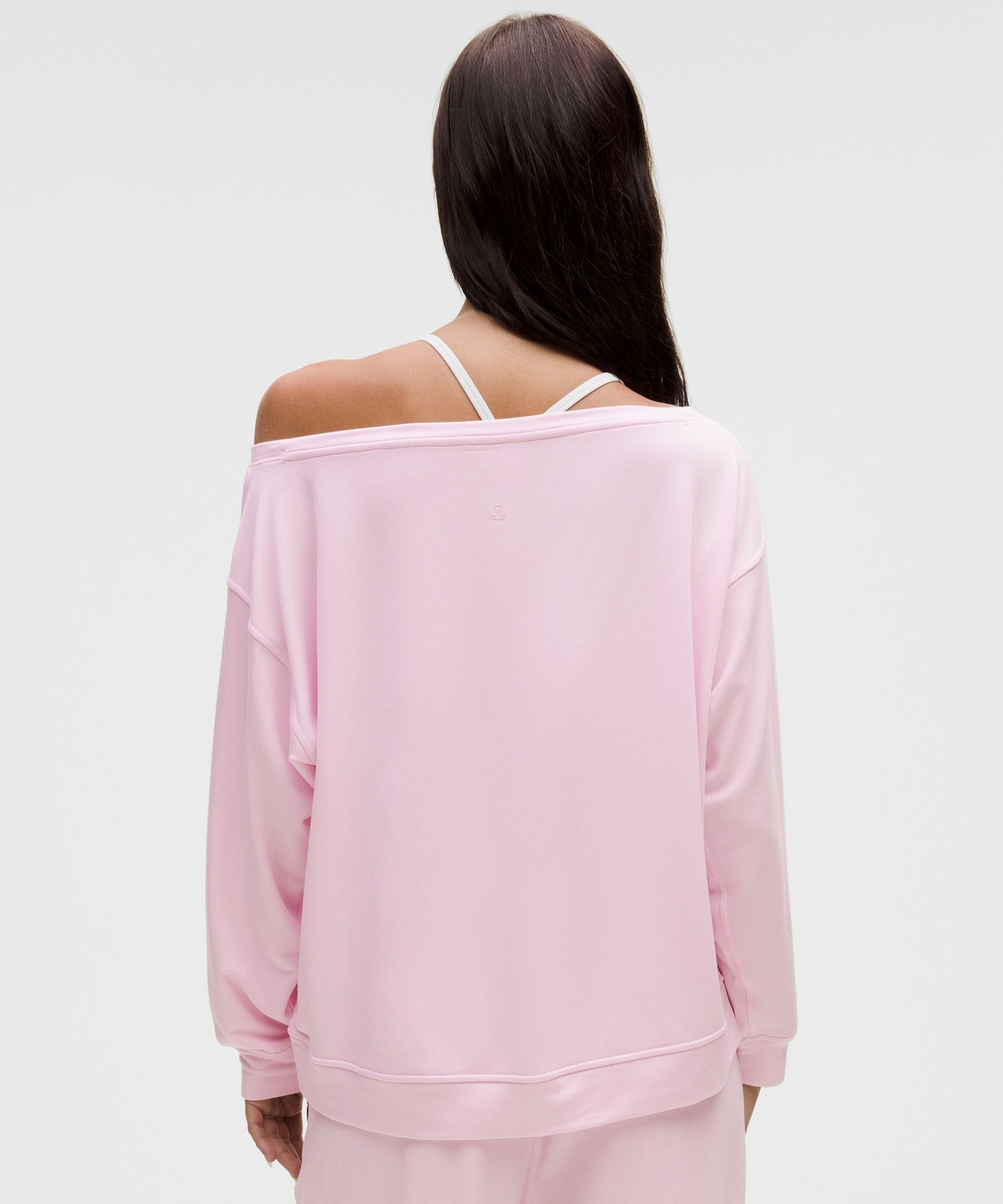 BeCalm Oversized Boatneck Long-Sleeve Shirt