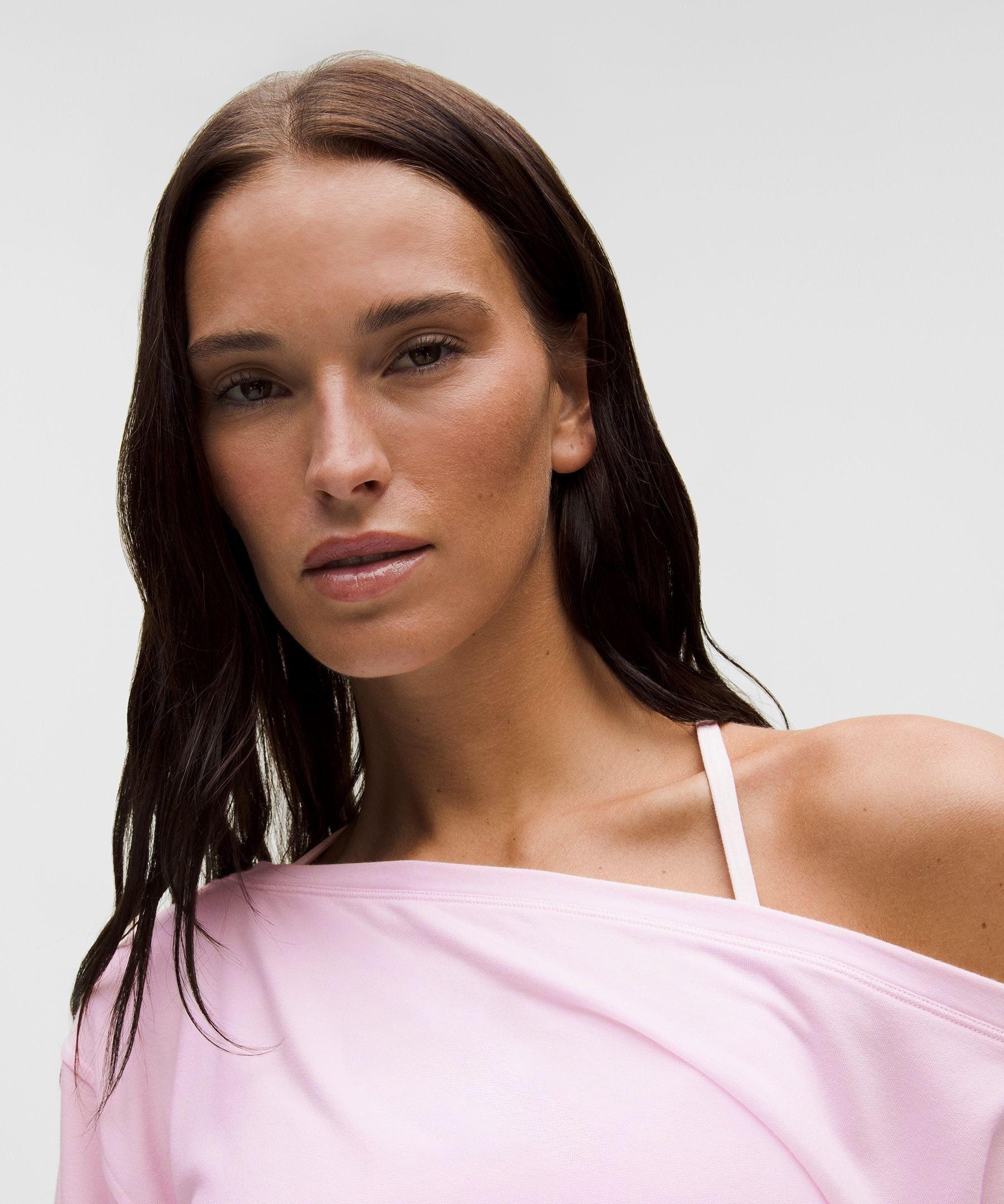 BeCalm Oversized Boatneck Long-Sleeve Shirt