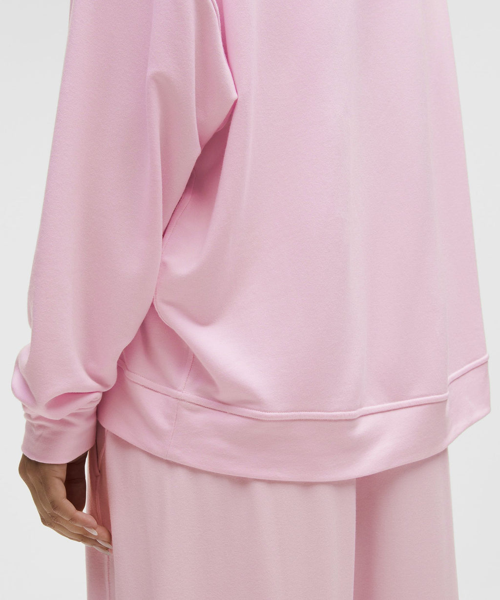 BeCalm Oversized Boatneck Long-Sleeve Shirt