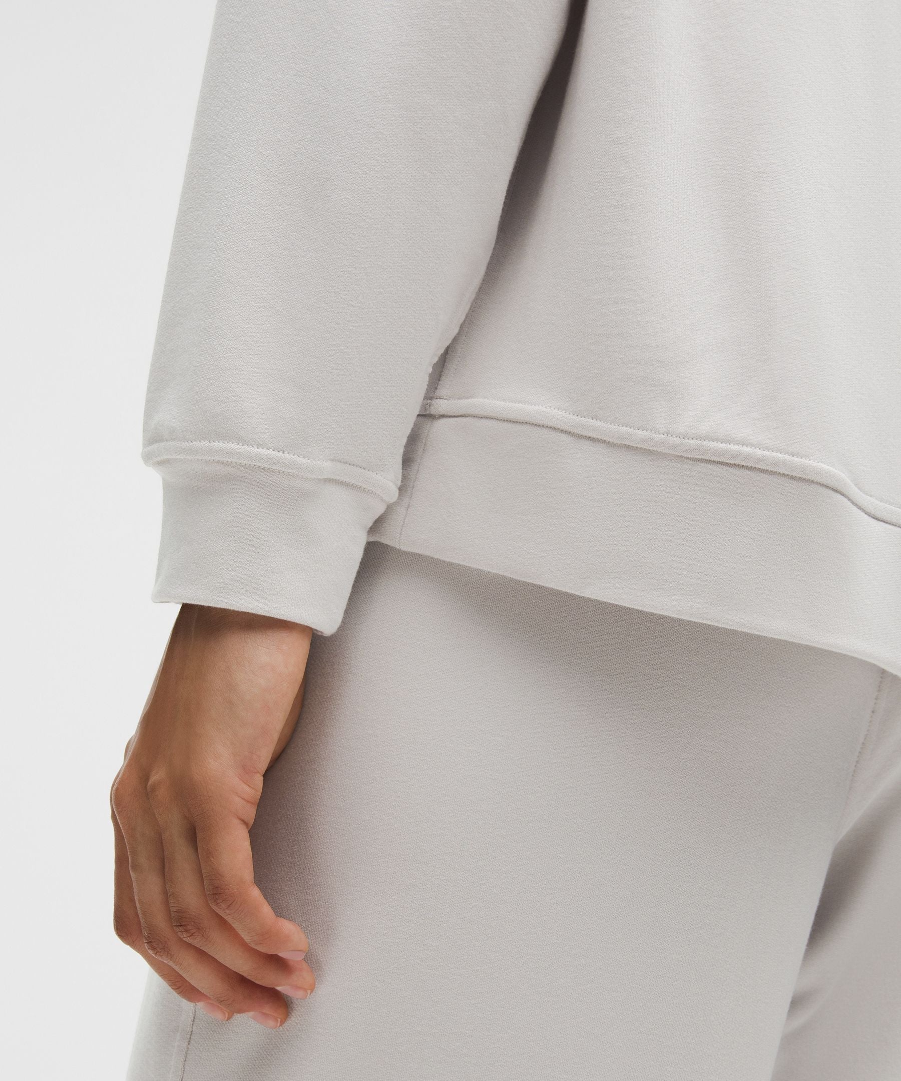 BeCalm Oversized Boatneck Long-Sleeve Shirt