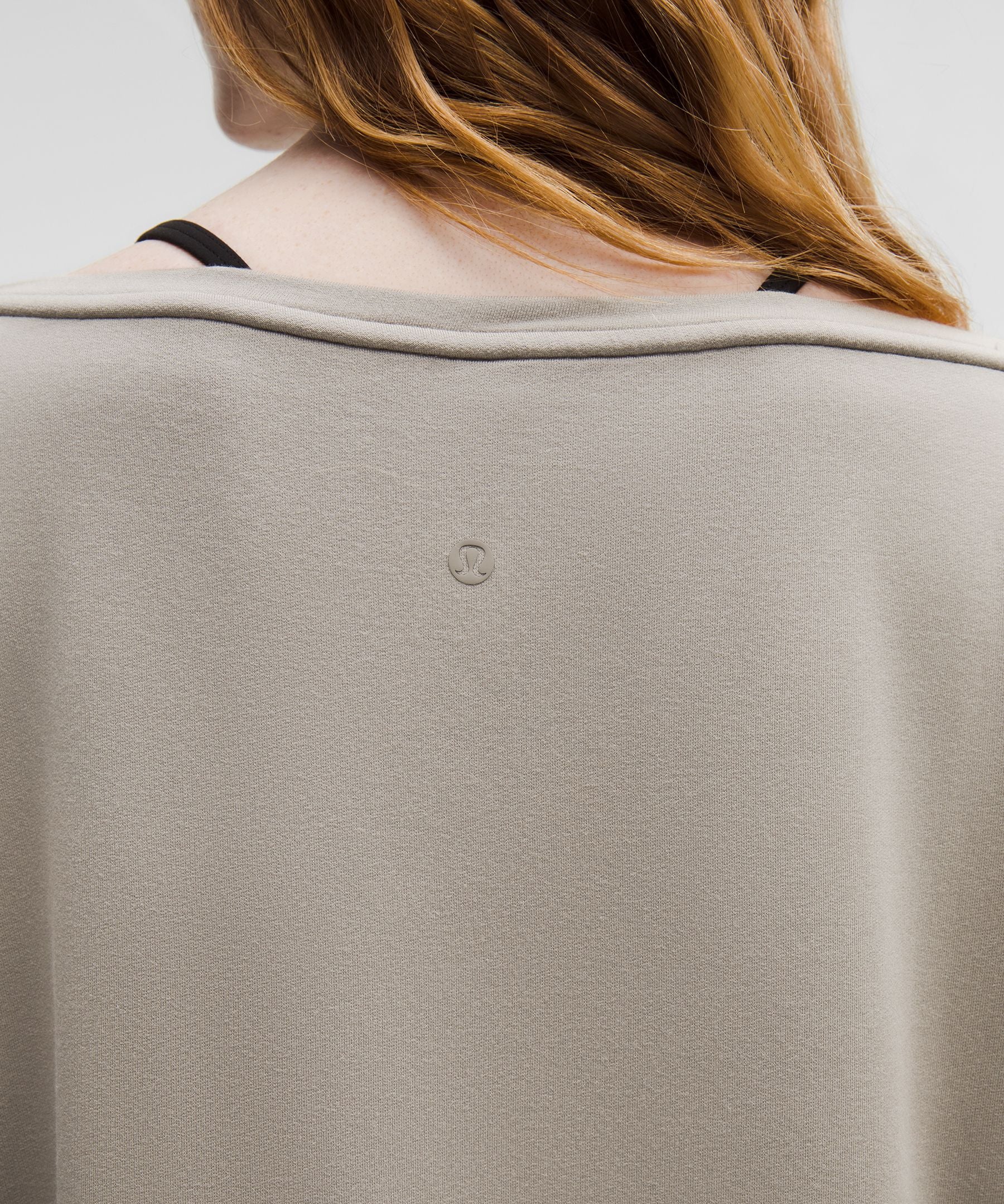 BeCalm Oversized Boatneck Long-Sleeve Shirt