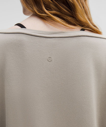 BeCalm Oversized Boatneck Long-Sleeve Shirt